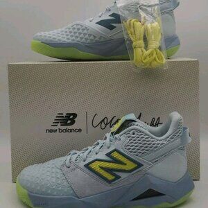 New Balance Coco CG2 Women's Size 9 Blue Yellow Tennis Pickleball Shoes WCHC0CU2
